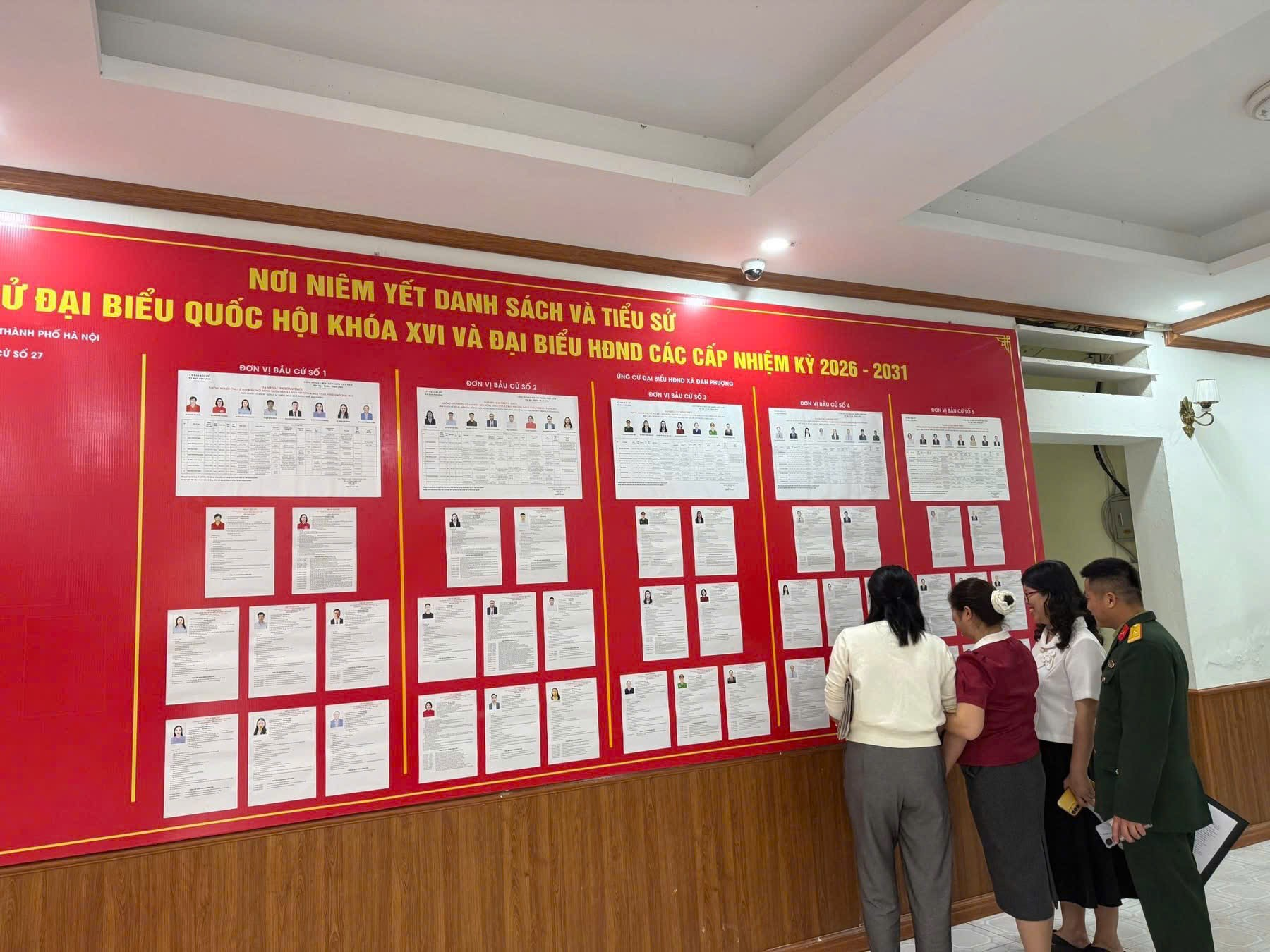 Đan Phượng chuẩn bị tốt cho ngày bầu cử.- Ảnh 1.