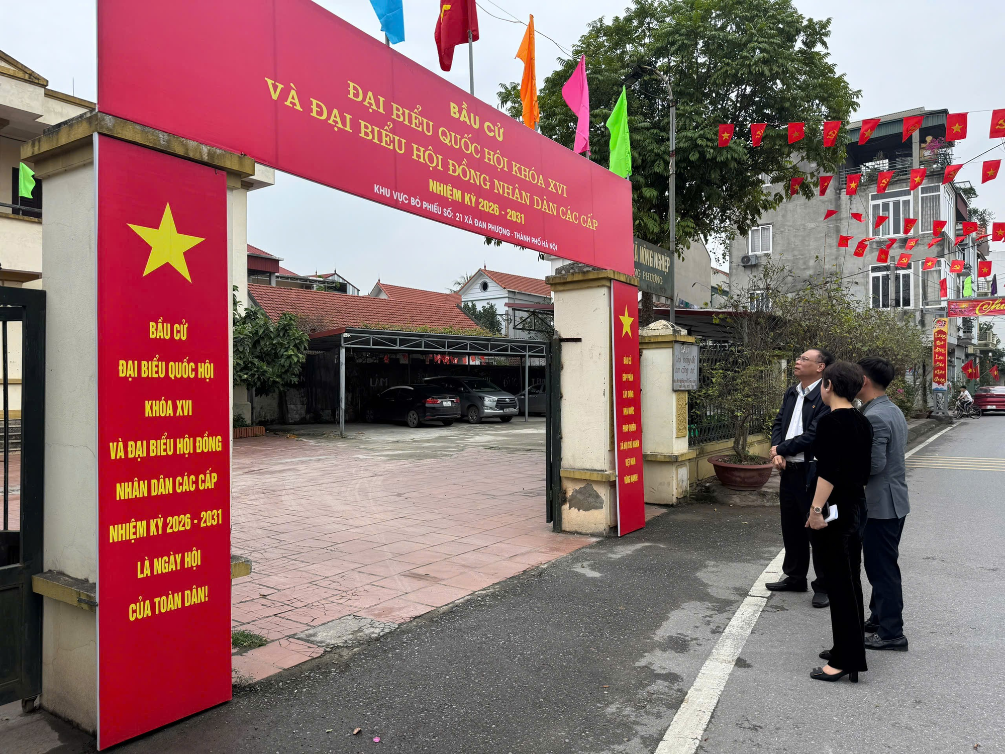 Đan Phượng chuẩn bị tốt cho ngày bầu cử.- Ảnh 2.