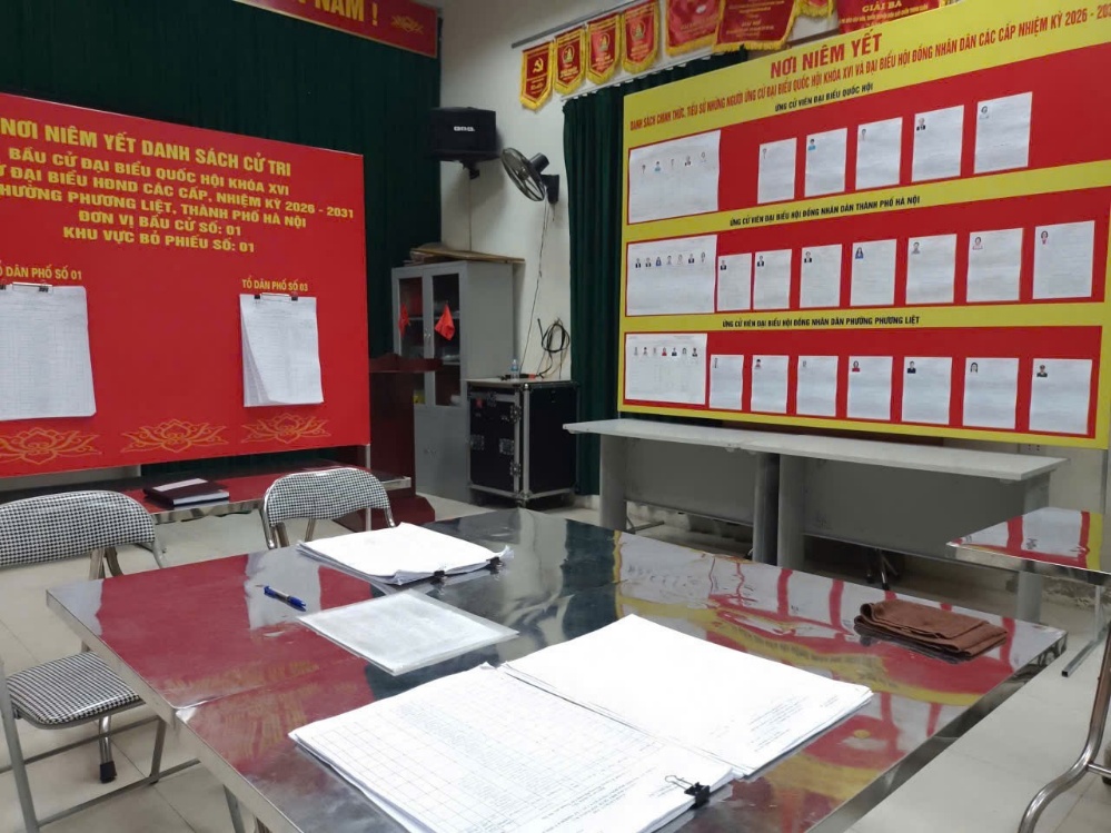 CHI BỘ, TỔ DÂN PHỐ 1 PHƯỜNG PHƯƠNG LIỆT NÁO NỨC CHUẨN BỊ CHO NGÀY BẦU CỬ 15-3-2026- Ảnh 3.