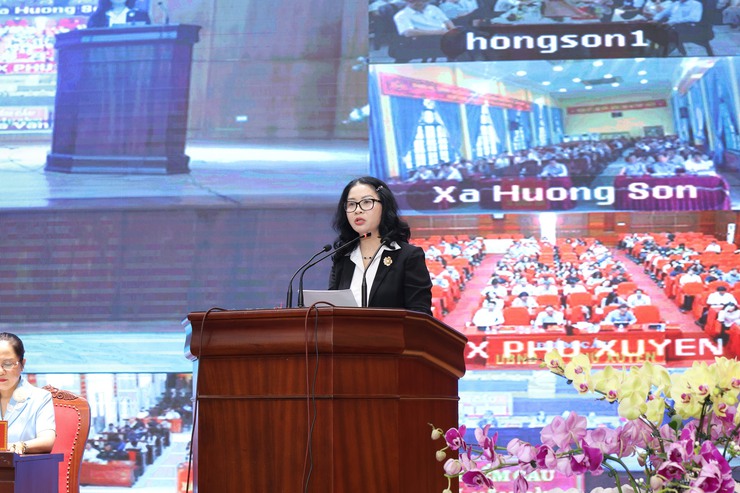 Ứng cử viên Đại biểu Quốc hội (Đơn vị bầu cử số 8) tiếp xúc cử tri báo cáo chương trình hành động và thực hiện vận động bầu cử- Ảnh 3.