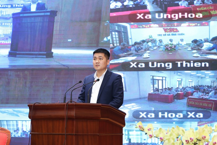 Ứng cử viên Đại biểu Quốc hội (Đơn vị bầu cử số 8) tiếp xúc cử tri báo cáo chương trình hành động và thực hiện vận động bầu cử- Ảnh 5.