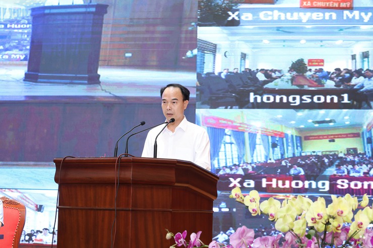 Ứng cử viên Đại biểu Quốc hội (Đơn vị bầu cử số 8) tiếp xúc cử tri báo cáo chương trình hành động và thực hiện vận động bầu cử- Ảnh 6.