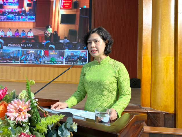 Ứng cử viên đại biểu Quốc hội khoá XVI tiếp xúc cử tri tại Đơn vị bầu cử số 2, thành phố Hà Nội.- Ảnh 9.