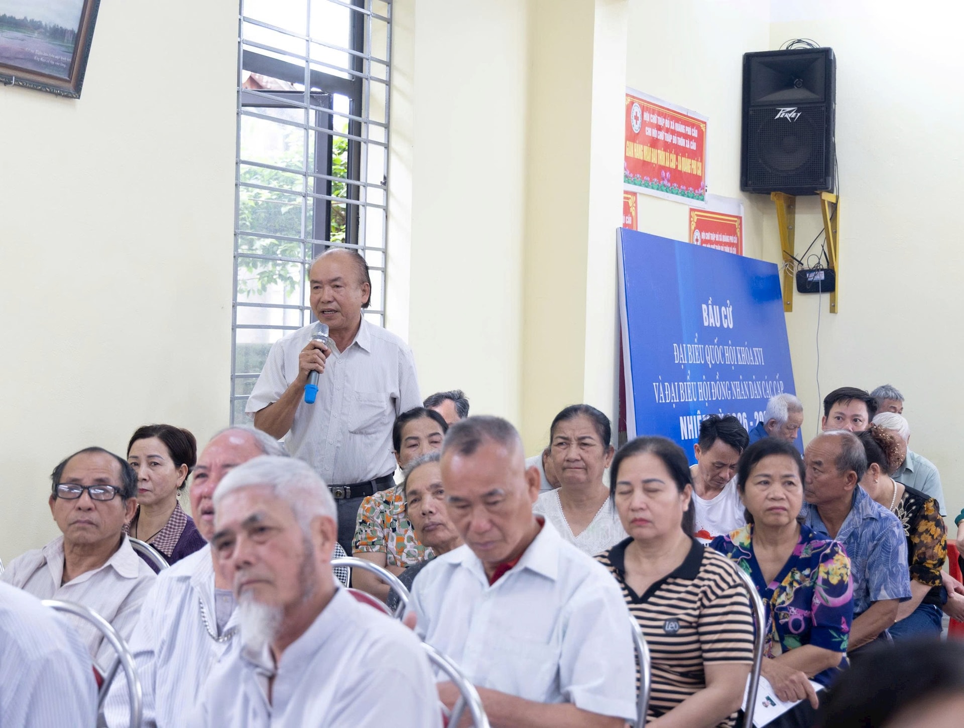 Cử tri Ứng Thiên gửi gắm nhiều kỳ vọng tại buổi tiếp xúc ứng cử viên HĐND xã- Ảnh 6.