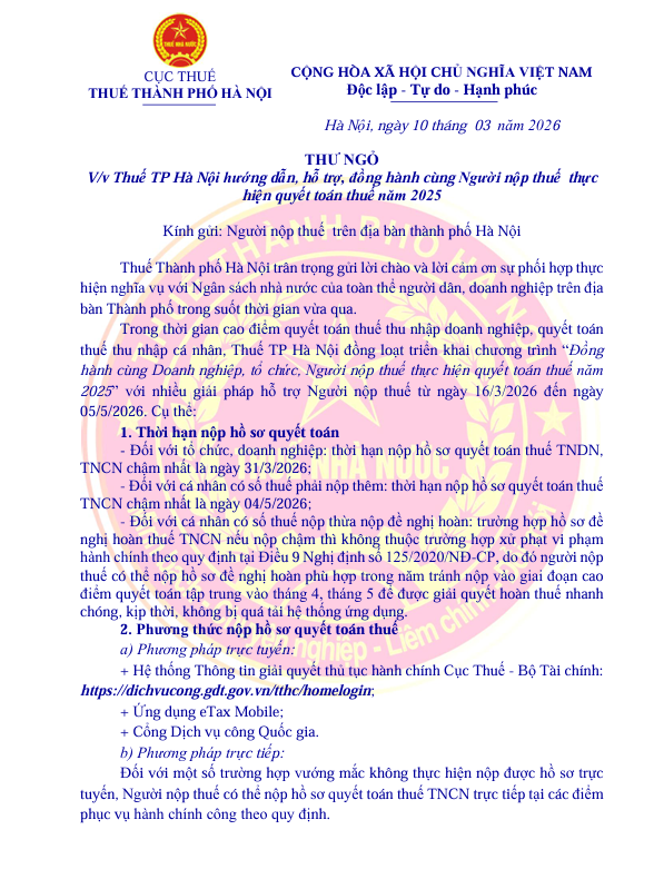 Thuế cơ sở 6 Hà Nội hướng dẫn quyết toán thuế TNCN năm 2025 qua ứng dụng eTax Mobile- Ảnh 1.