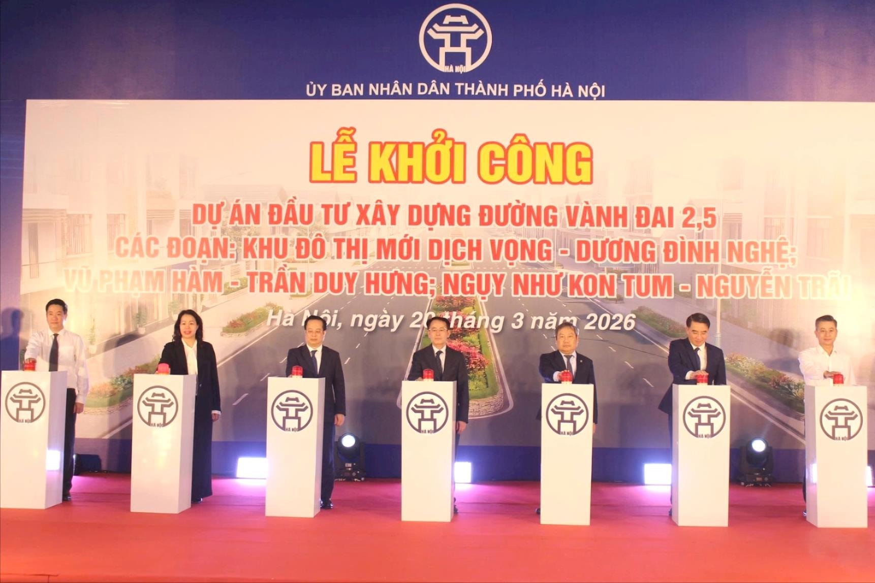 Hà Nội khởi công 3 đoạn tuyến thuộc đường Vành đai 2,5- Ảnh 4.