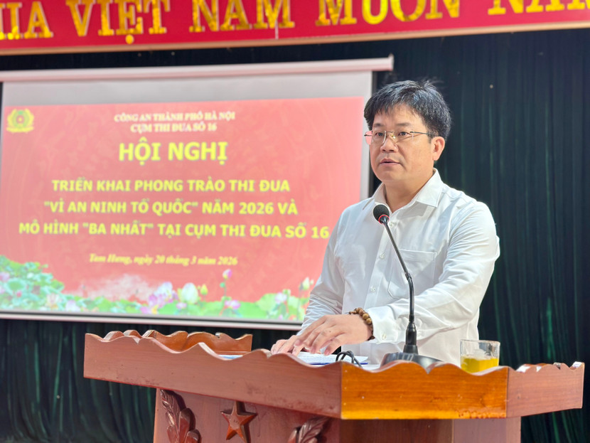 Cụm thi đua số 16- Công an Thành phố Hà Nội ký kết giao ước thi đua- Ảnh 3.