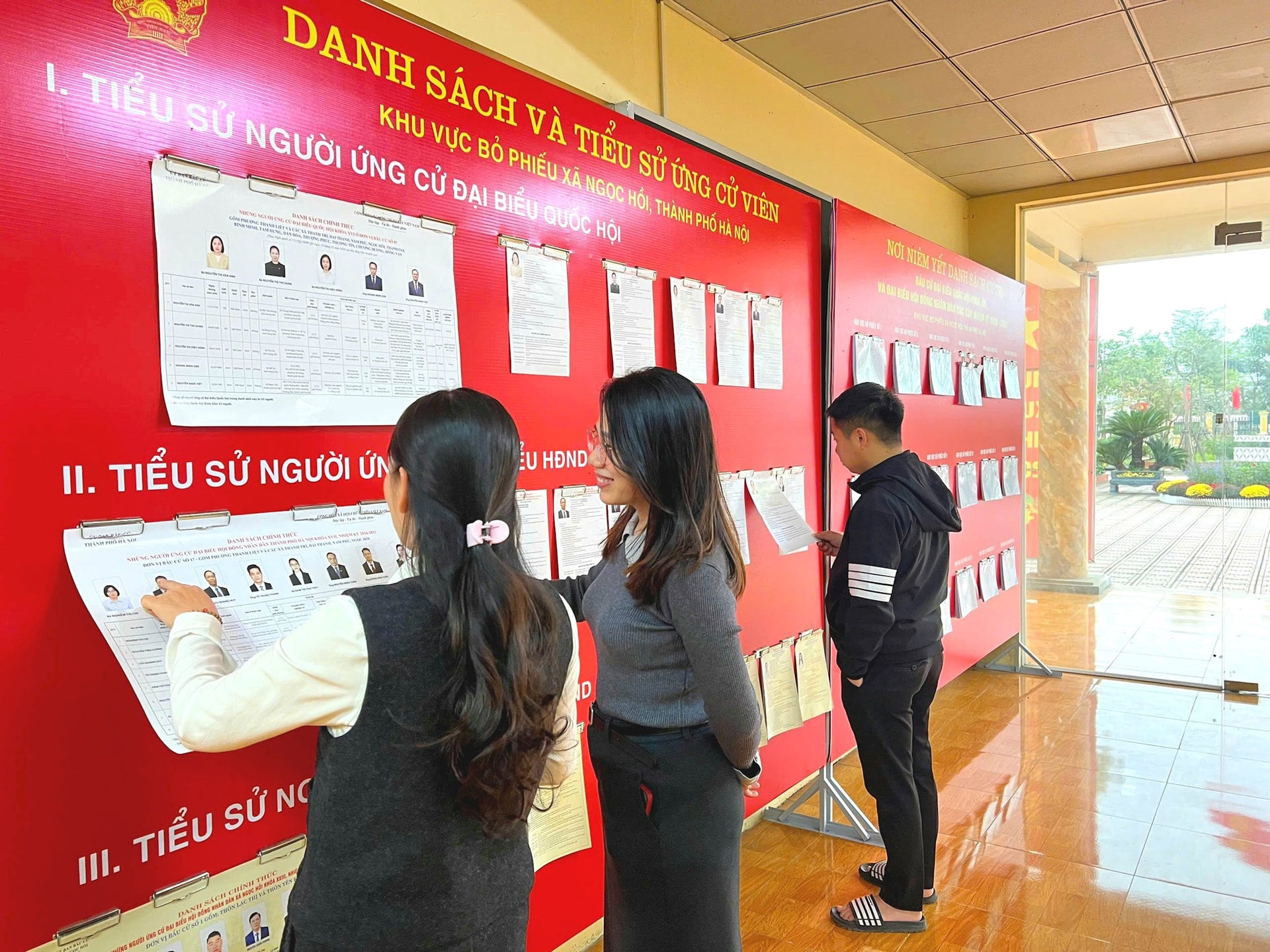 Xã Ngọc Hồi công bố danh sách 23 đại biểu HĐND khóa XXIII- Ảnh 2.