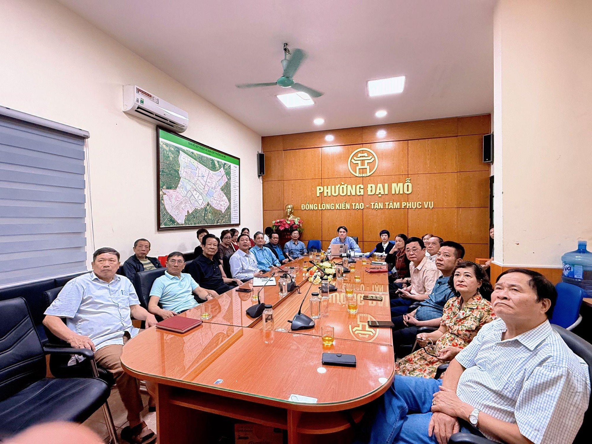 Phường Đại Mỗ tham gia hội nghị trực tuyến lấy ý kiến quy hoạch tổng thể thủ đô tầm nhìn 100 năm- Ảnh 1.