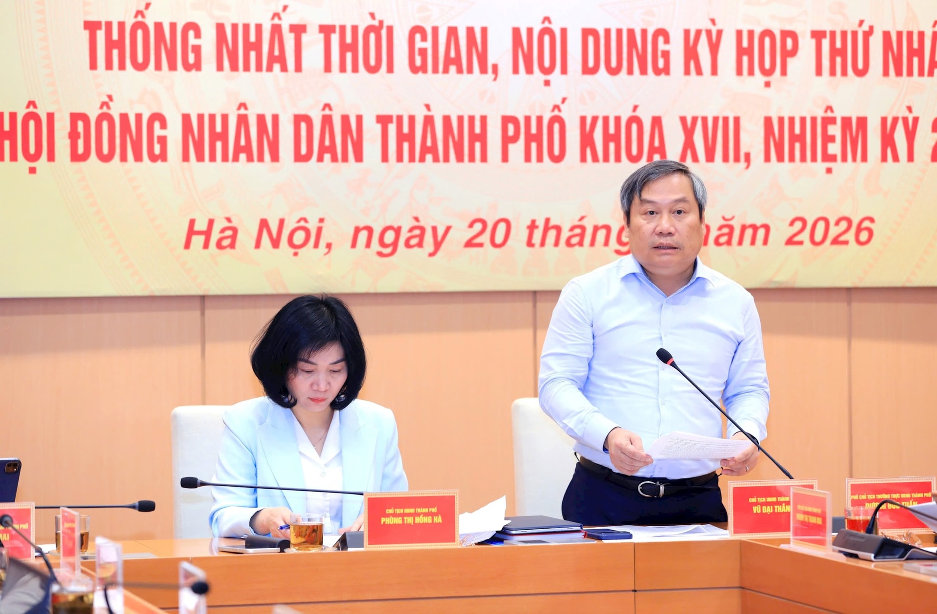 Kỳ họp thứ Nhất của HĐND thành phố Hà Nội khóa XVII dự kiến khai mạc ngày 30-3- Ảnh 2.