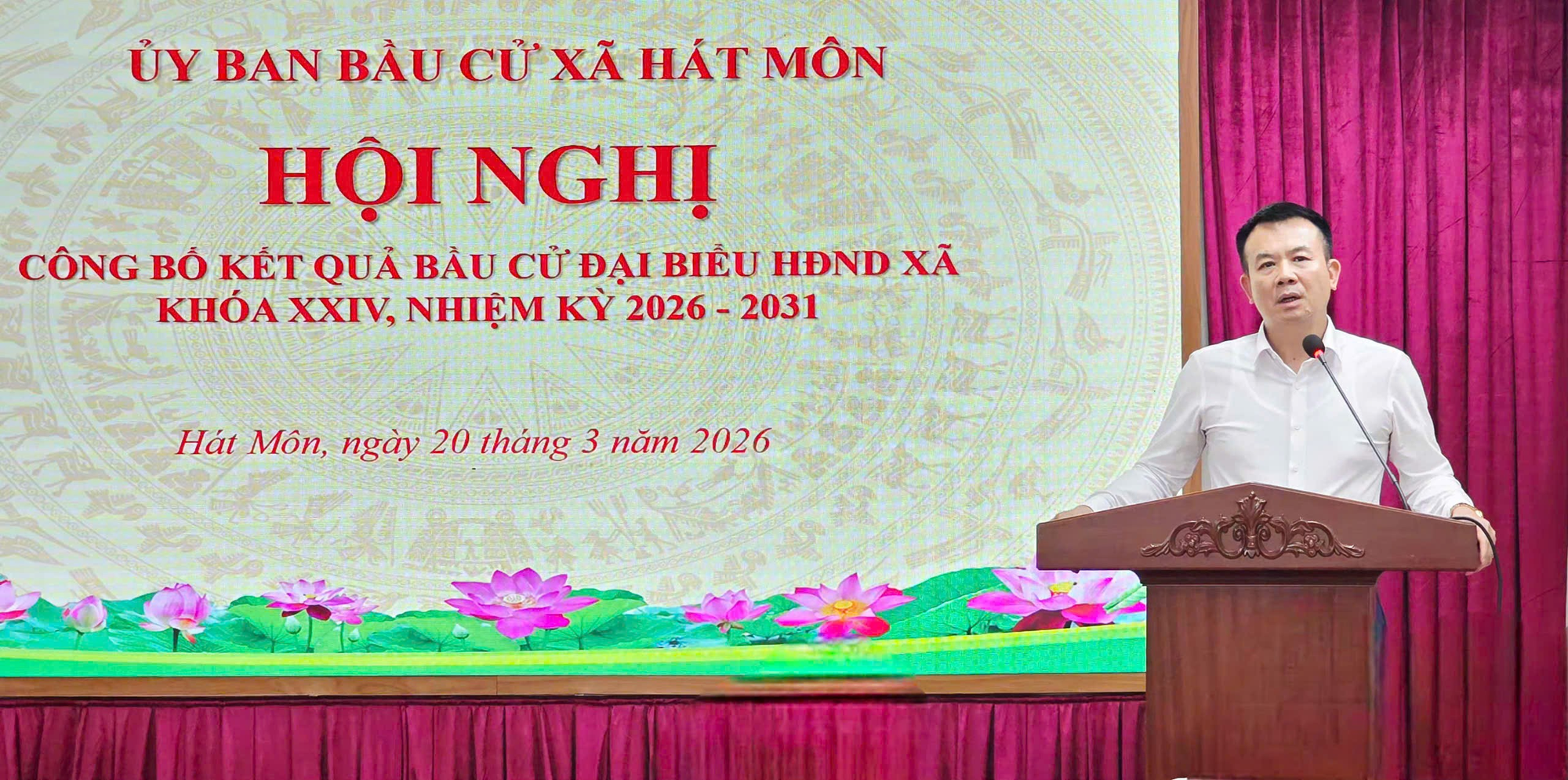 XÃ HÁT MÔN CÔNG BỐ KẾT QUẢ BẦU CỬ- Ảnh 3.