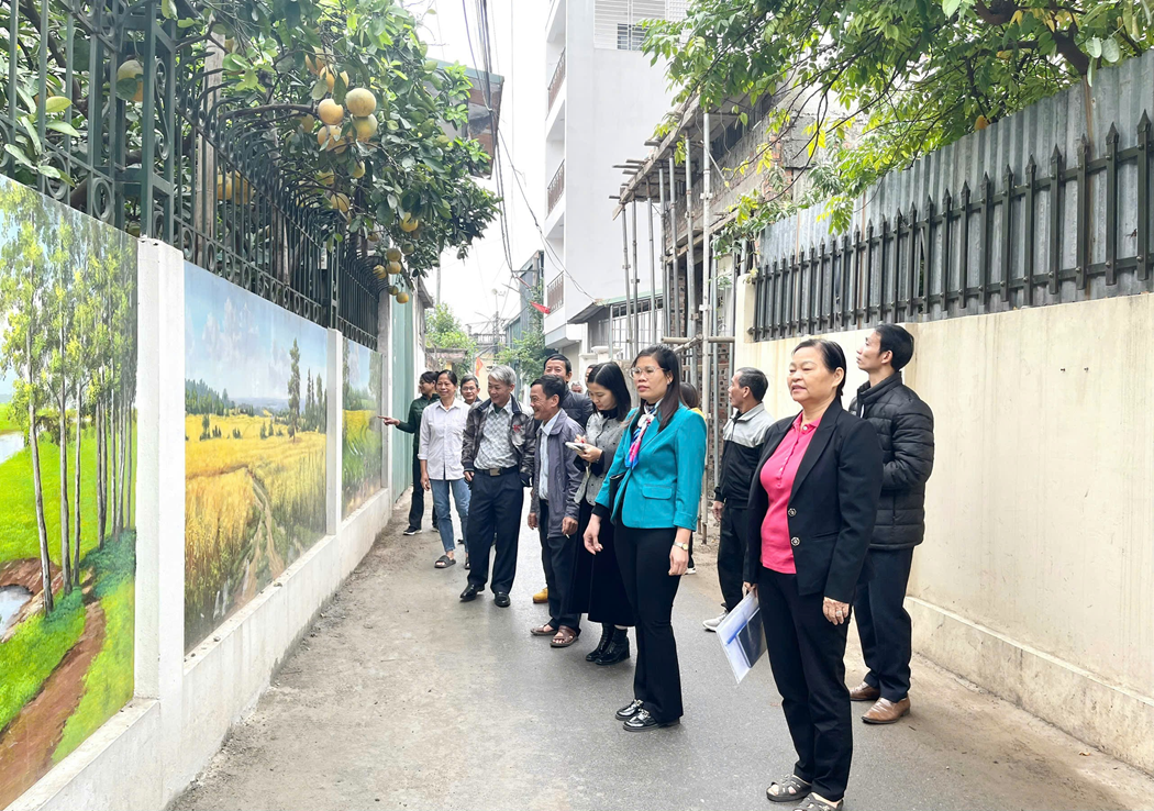 Diện mạo mới trong xây dựng đời sống văn hóa ở xã Hoài Đức- Ảnh 1.