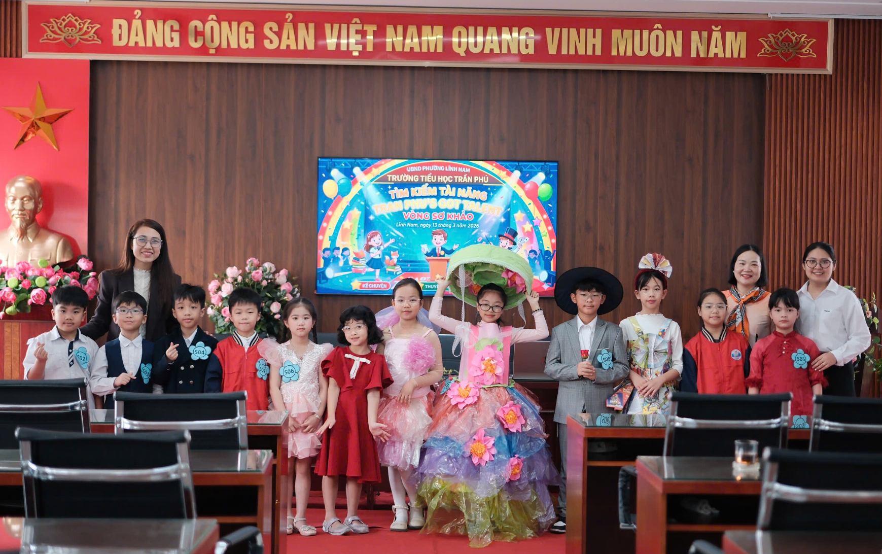 Sôi nổi vòng Sơ khảo Cuộc thi “Tìm kiếm tài năng - TranPhu’ Got Talent” lần thứ I Năm học: 2025-2026- Ảnh 5.