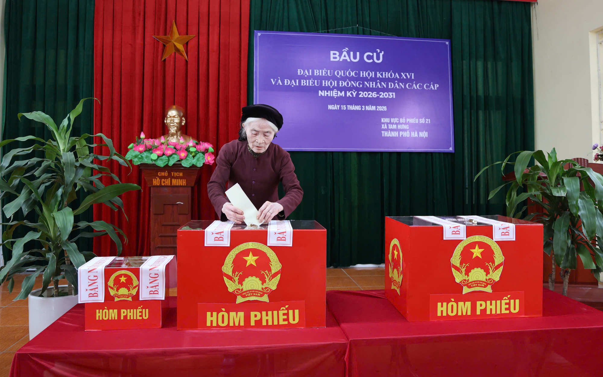 Công bố kết quả bầu cử đại biểu HĐND TP Hà Nội khóa XVII, nhiệm kỳ 2026-2031