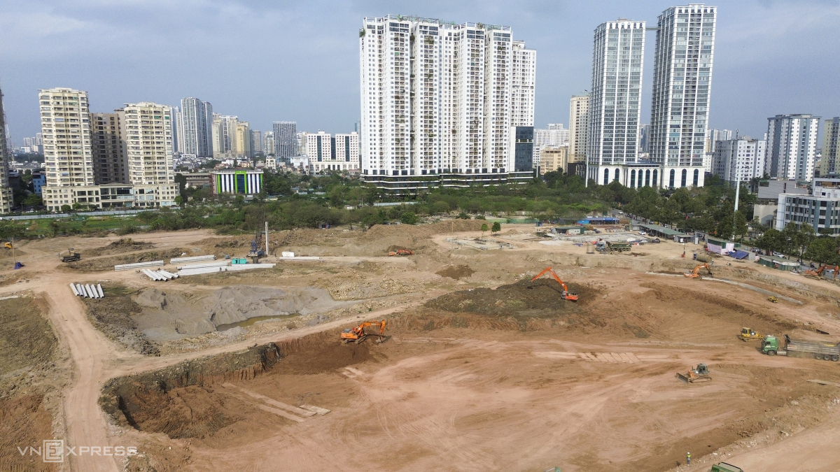 Bảy hồ chống ngập gấp rút thi công ở Hà Nội- Ảnh 5.