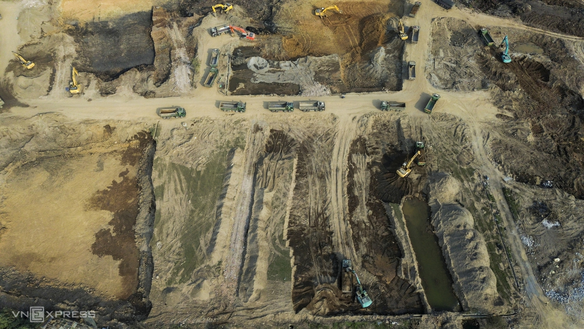 Bảy hồ chống ngập gấp rút thi công ở Hà Nội- Ảnh 9.