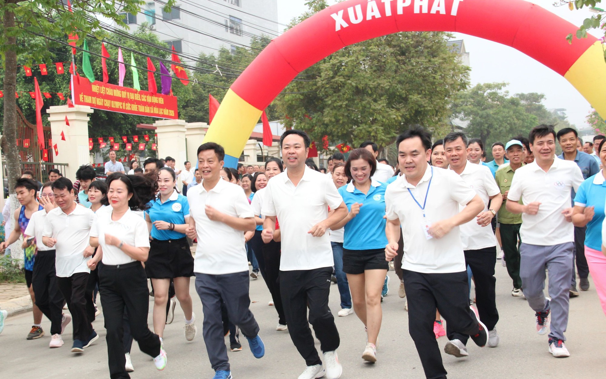Hòa Lạc phát động Ngày chạy Olympic 2026 – Chung tay vì một cộng đồng khỏe mạnh