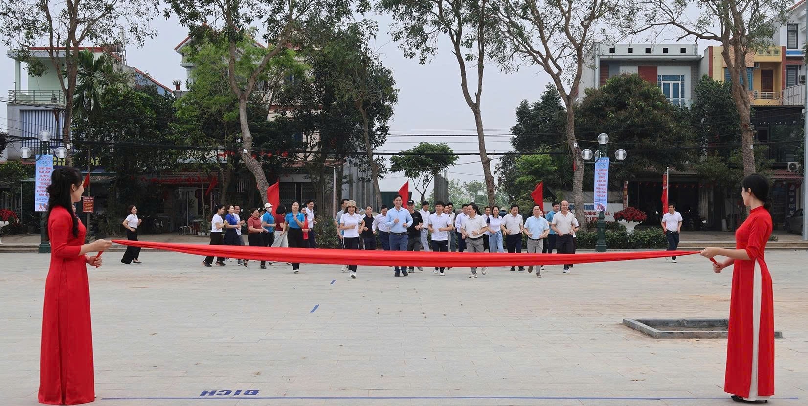 Xã Tiến Thắng kêu gọi mỗi người dân luyện tập ít nhất một môn thể thao- Ảnh 1.