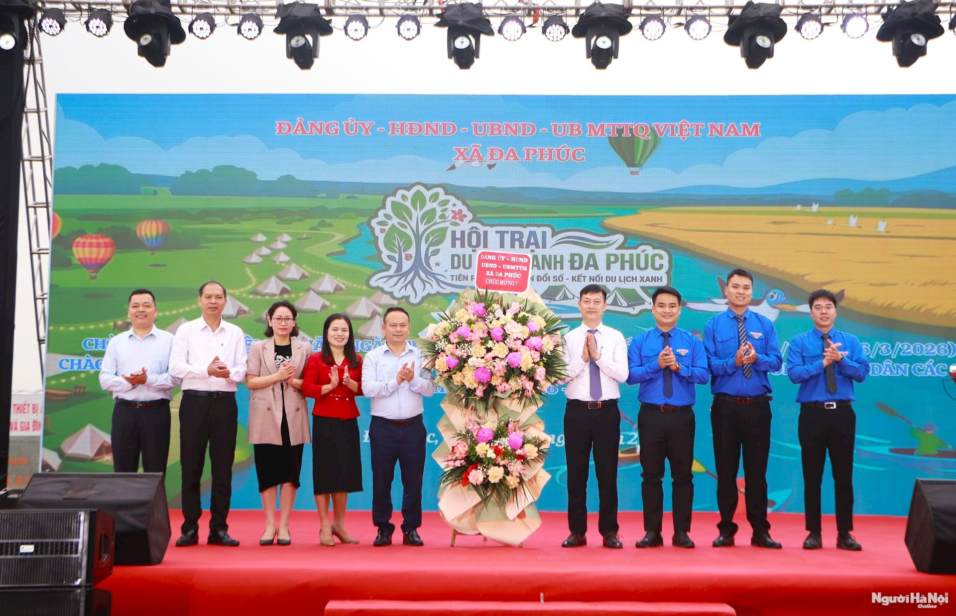 Xã Đa Phúc: Khai mạc Hội trại Du lịch xanh, chào mừng 95 năm Ngày thành lập Đoàn TNCS Hồ Chí Minh- Ảnh 2.