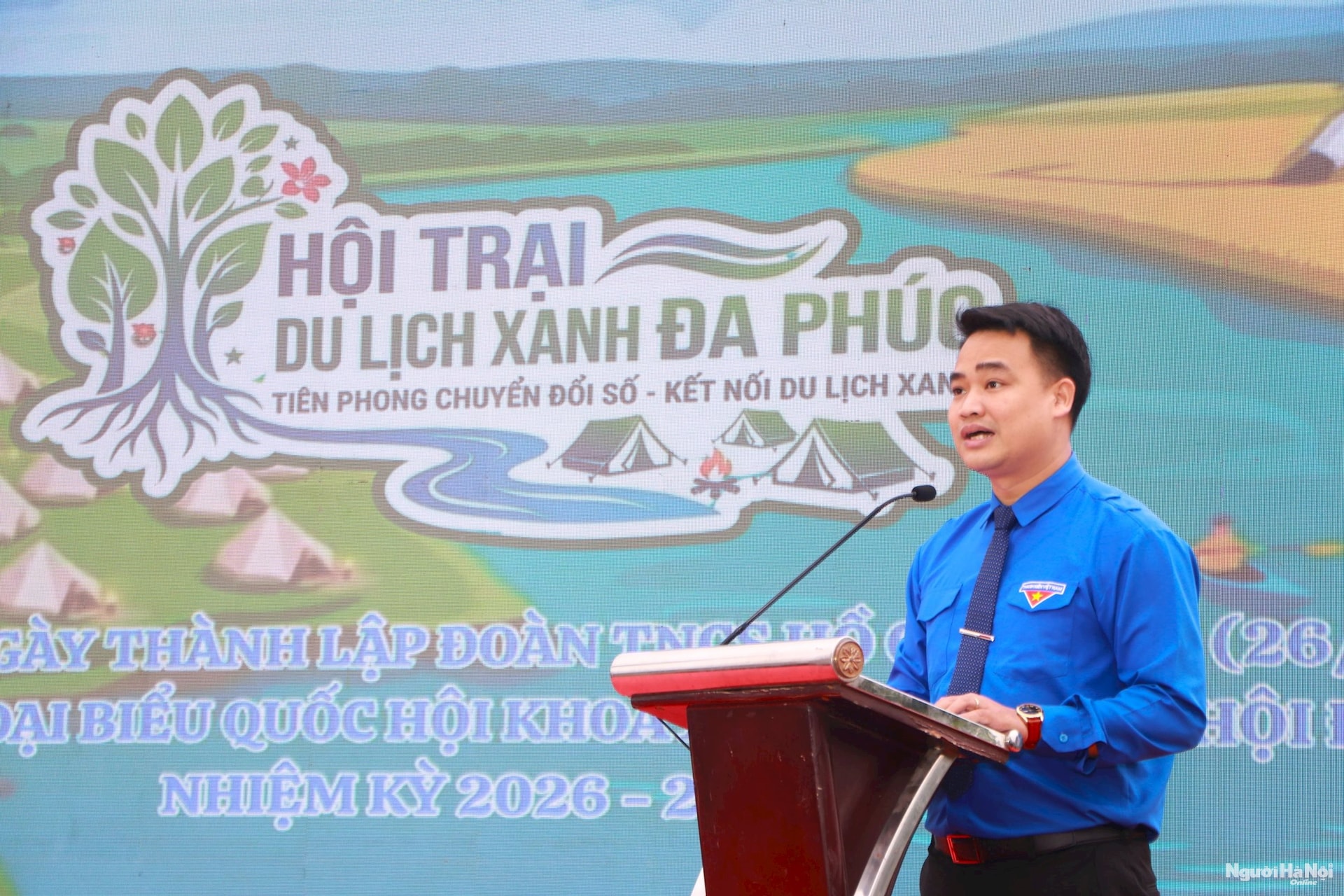 Xã Đa Phúc: Khai mạc Hội trại Du lịch xanh, chào mừng 95 năm Ngày thành lập Đoàn TNCS Hồ Chí Minh- Ảnh 3.