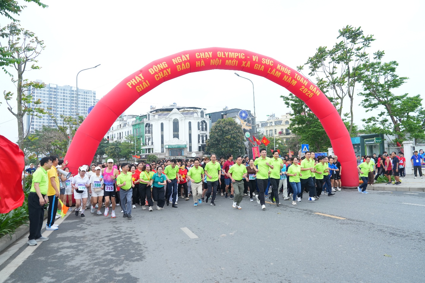 Gia Lâm phát động Ngày chạy Olympic vì sức khỏe toàn dân năm 2026- Ảnh 5.