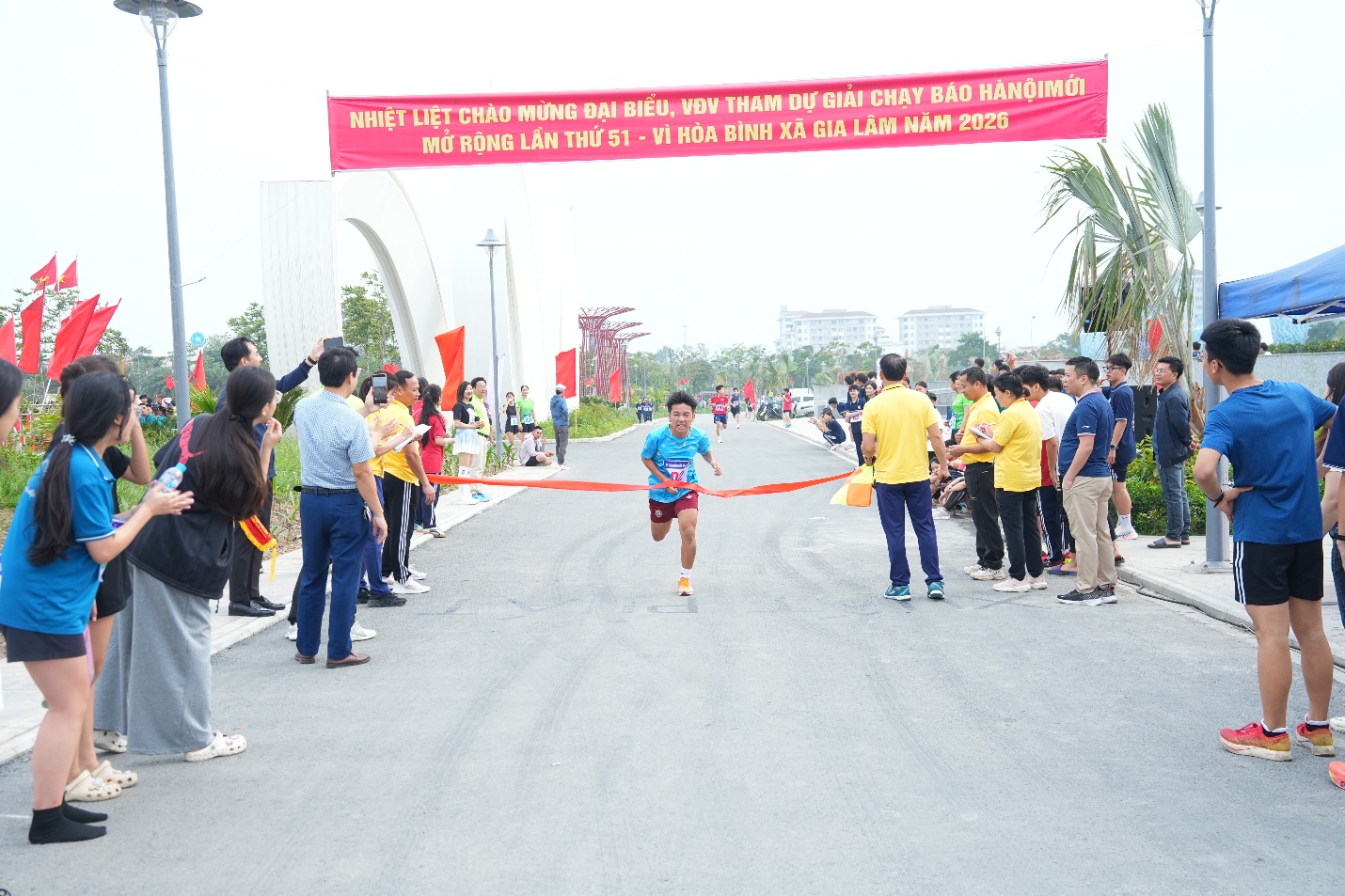 Gia Lâm phát động Ngày chạy Olympic vì sức khỏe toàn dân năm 2026- Ảnh 7.