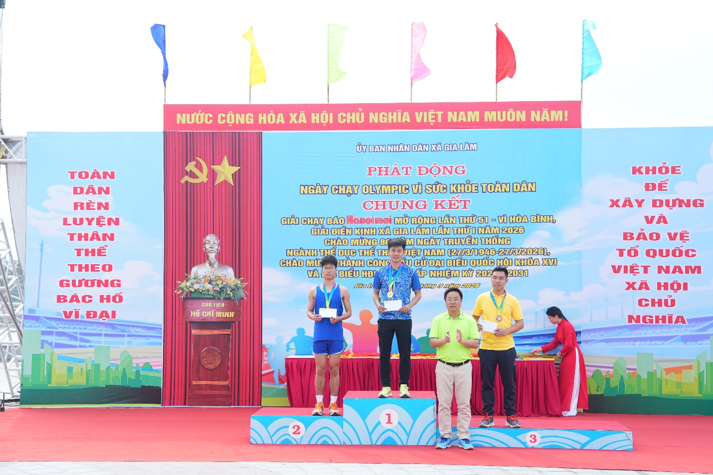 Gia Lâm phát động Ngày chạy Olympic vì sức khỏe toàn dân năm 2026- Ảnh 10.