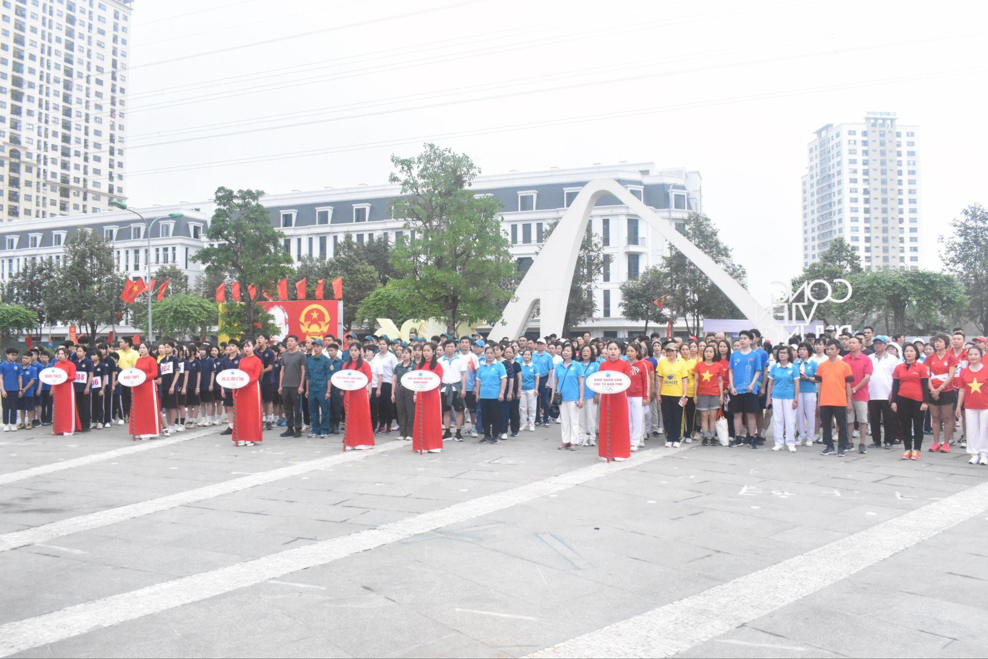 Phường Đại Mỗ tổ chức "Ngày chạy Olympic vì sức khỏe toàn dân và Chung kết Giải chạy Báo Hà nội mới - Vì hoà bình năm 2026- Ảnh 2.