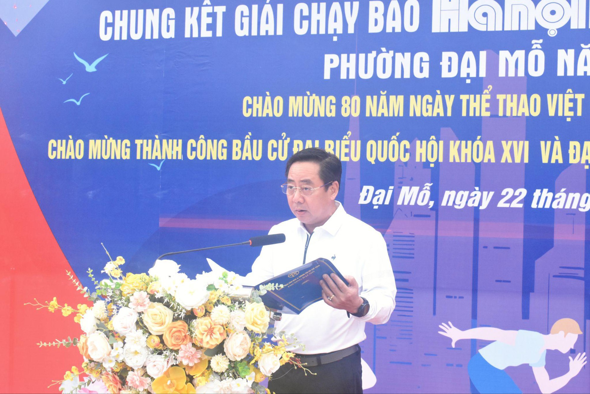 Phường Đại Mỗ tổ chức "Ngày chạy Olympic vì sức khỏe toàn dân và Chung kết Giải chạy Báo Hà nội mới - Vì hoà bình năm 2026- Ảnh 3.