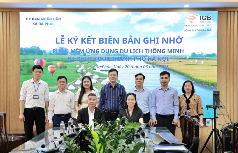 IGB Group và UBND xã Đa Phúc thống nhất hợp tác phát triển phần mềm du lịch thông minh- Ảnh 4.