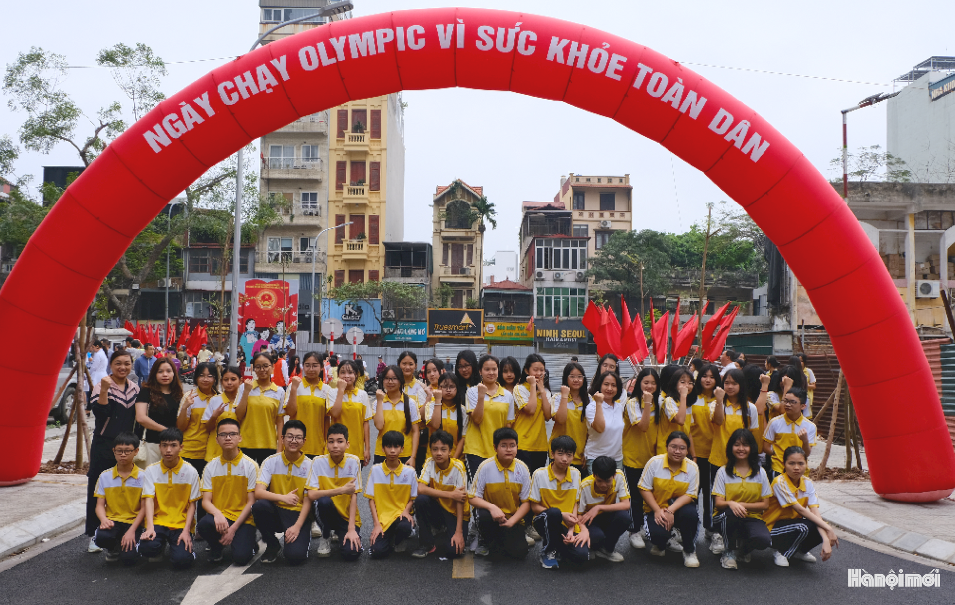 Phường Vĩnh Tuy phát động Ngày chạy Olympic vì sức khỏe toàn dân và Giải chạy Hànộimới - Vì hòa bình năm 2026- Ảnh 7.