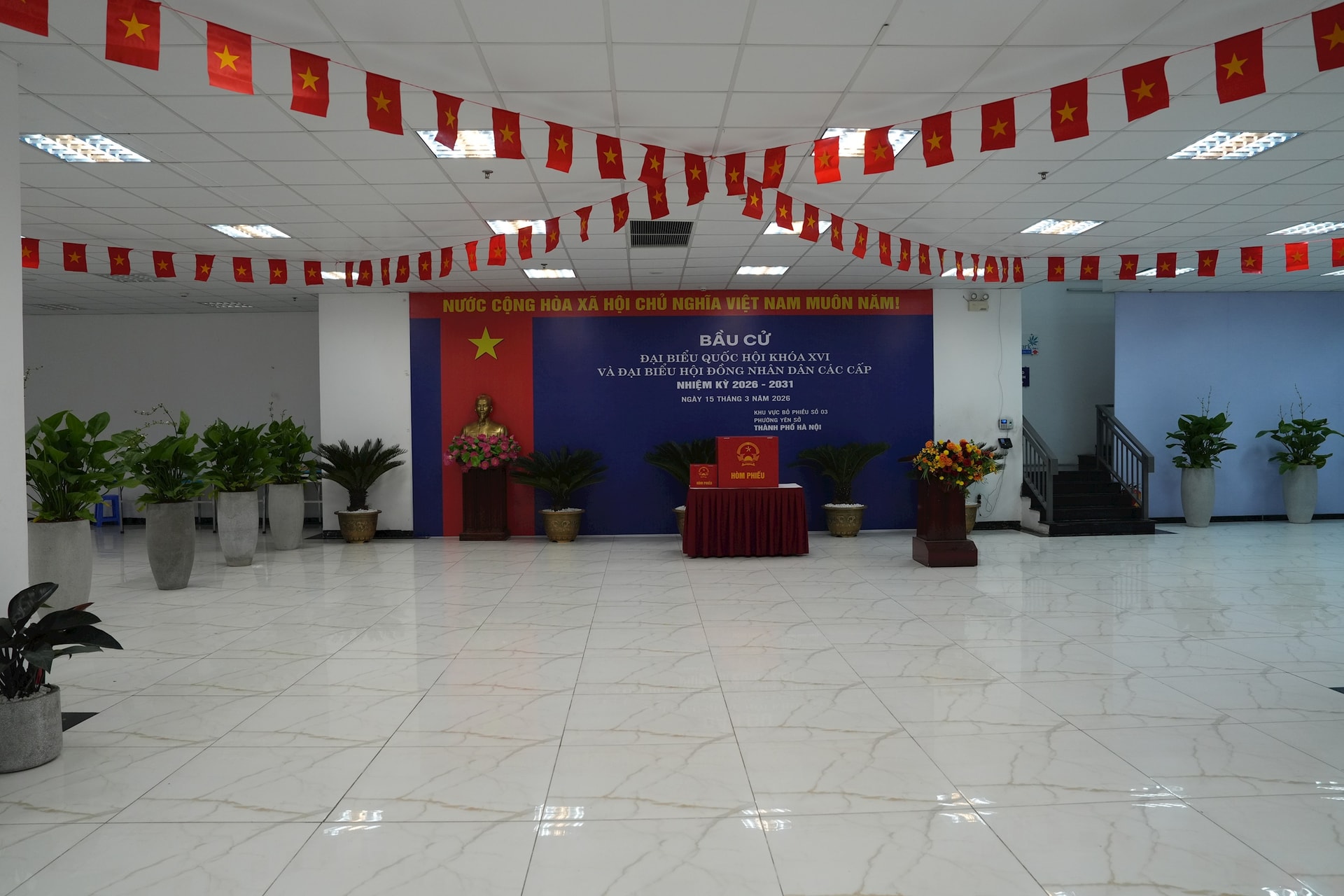 Phường Yên Sở chủ động bảo đảm an ninh, phòng cháy chữa cháy phục vụ bầu cử- Ảnh 5.