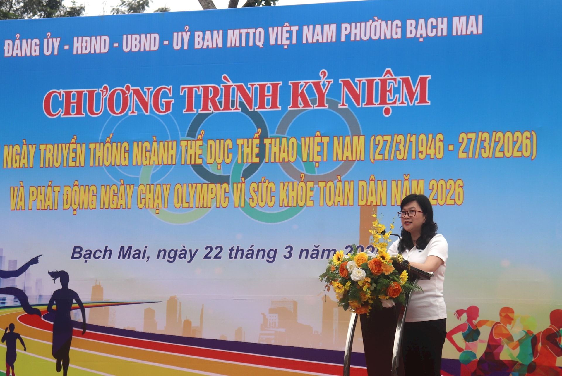 Phường Bạch Mai: Gần 1.000 cán bộ, người dân hưởng ứng "Ngày chạy Olympic vì sức khỏe toàn dân"- Ảnh 3.