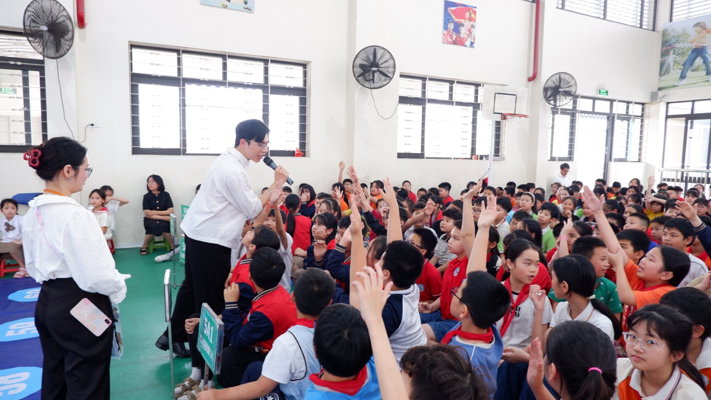 Festival Tiếng Anh – Rực rỡ sắc màu ngôn ngữ tại trường Tiểu học Thúy Lĩnh- Ảnh 3.