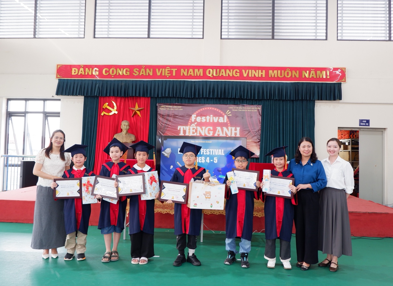 Festival Tiếng Anh – Rực rỡ sắc màu ngôn ngữ tại trường Tiểu học Thúy Lĩnh- Ảnh 4.