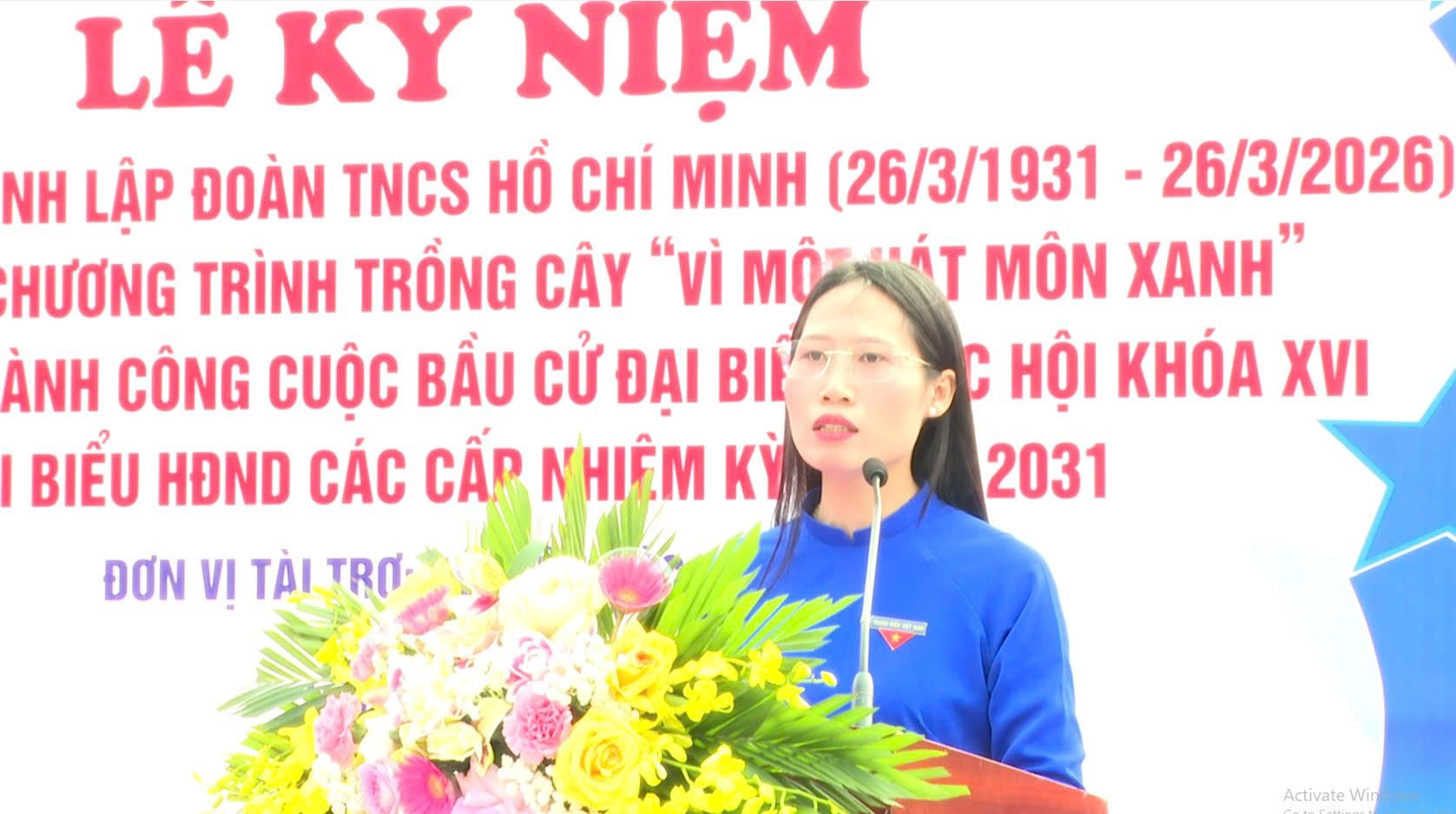 Xã Hát Môn mít tinh kỷ niệm 95 năm Ngày thành lập Đoàn Thanh niên Cộng sản Hồ Chí Minh- Ảnh 2.