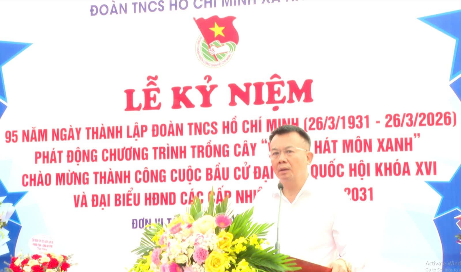 Xã Hát Môn mít tinh kỷ niệm 95 năm Ngày thành lập Đoàn Thanh niên Cộng sản Hồ Chí Minh- Ảnh 3.