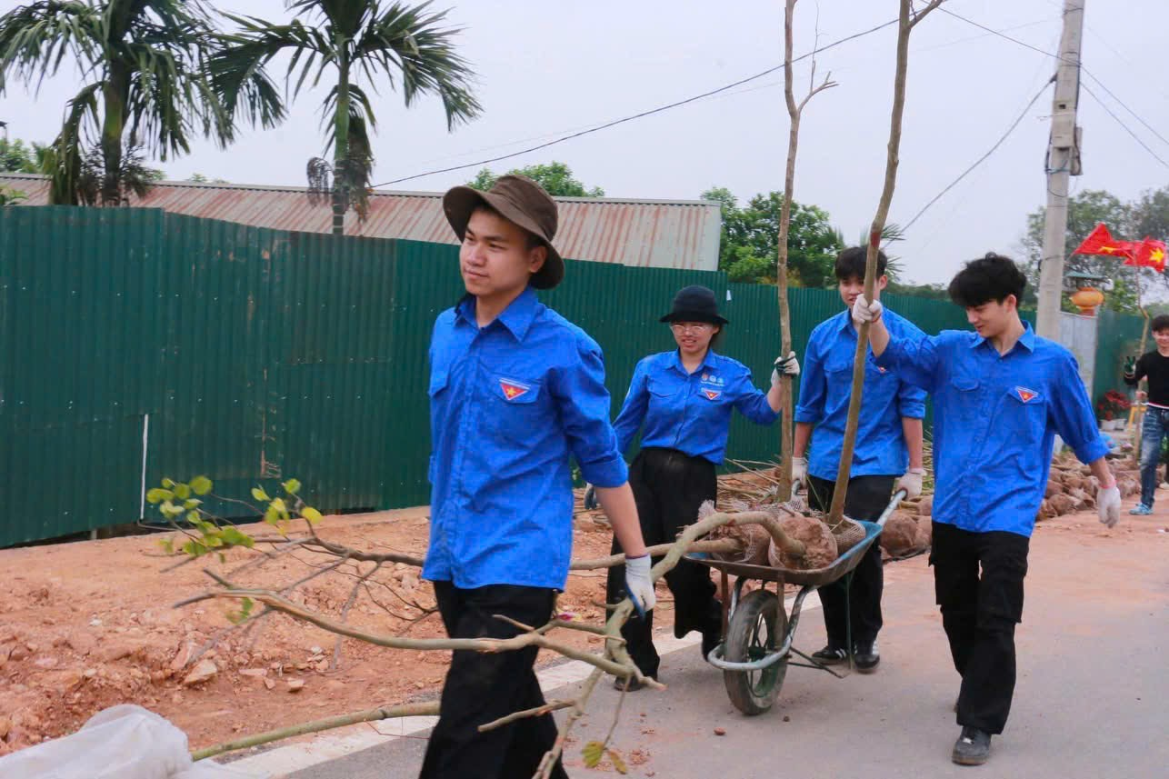 Xã Hát Môn mít tinh kỷ niệm 95 năm Ngày thành lập Đoàn Thanh niên Cộng sản Hồ Chí Minh- Ảnh 9.