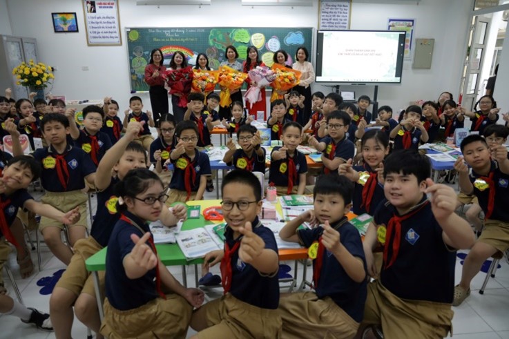 Phường Thanh Xuân đăng cai tổ chức thành công
Hội thi Giáo viên dạy giỏi cấp Tiểu học Thành phố Hà Nội- Ảnh 4.