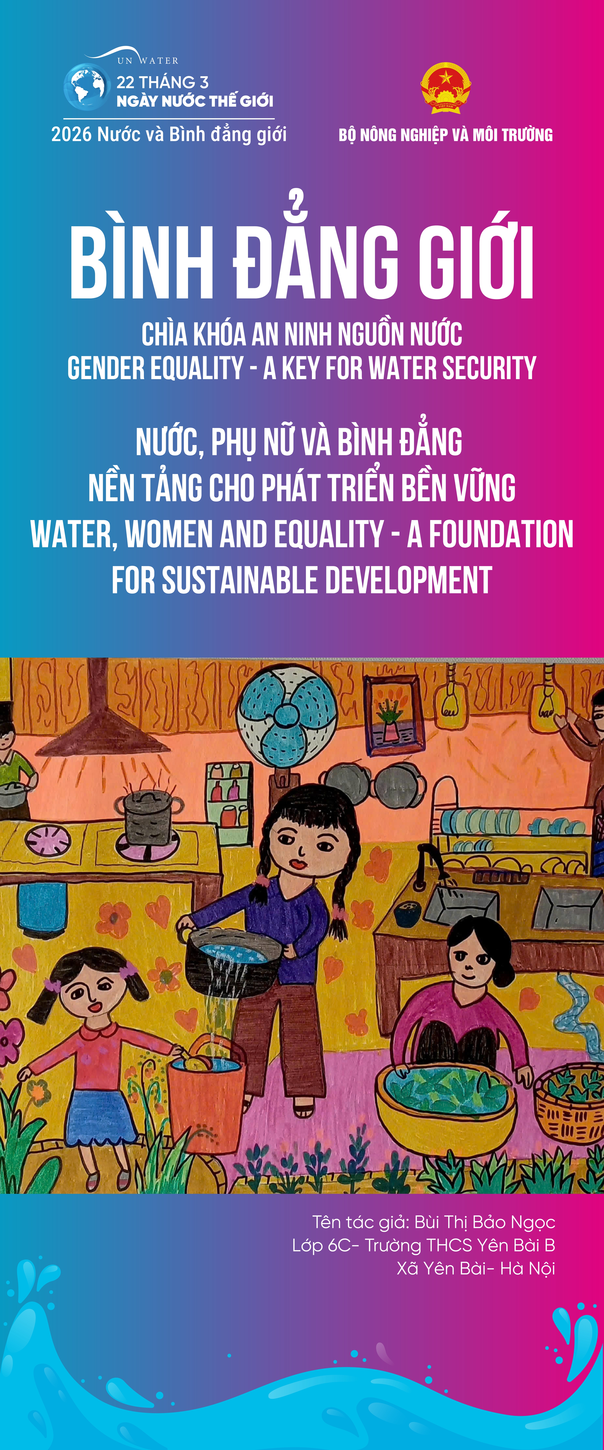 Phường Việt Hưng hưởng ứng Ngày Nước thế giới 22/3 và Ngày Khí tượng thế giới 23/3 năm 2026- Ảnh 1.
