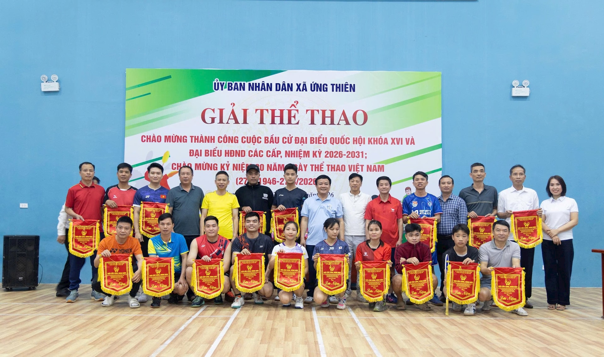 Xã Ứng Thiên sôi nổi giải thể thao chào mừng các sự kiện lớn- Ảnh 11.