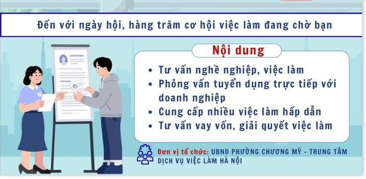 Ngày 27/3/2026 - Ngày hội tư vấn và giao dịch việc làm cụm Chương Mỹ năm 2026

- Ảnh 2.
