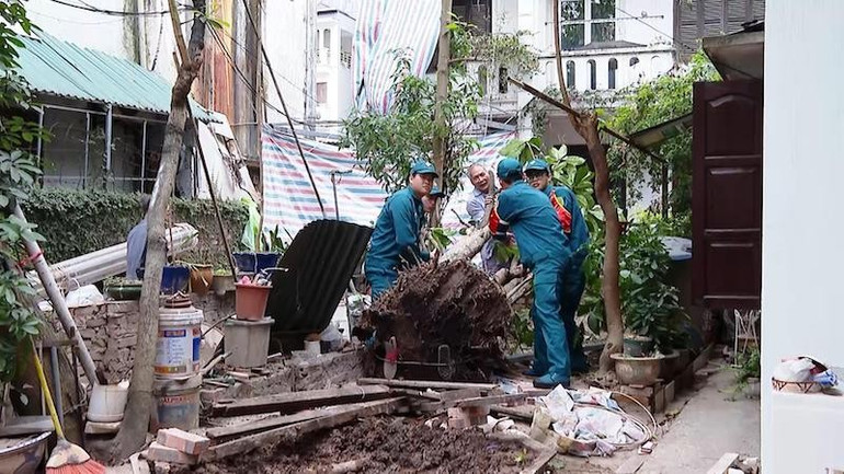 Giải phóng mặt bằng dự án đường Vành đai 2,5 đoạn Ngụy Như Kon Tum-Nguyễn Trãi vào giai đoạn nước rút- Ảnh 2.