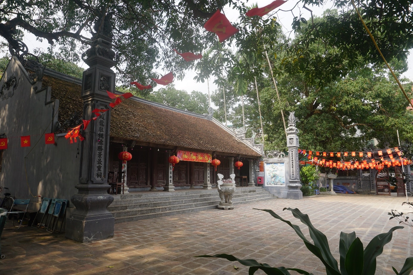 Miếu Đồng Cổ Nguyên Xá tất bật chuẩn bị cho dịp kỷ niệm tròn 1.000 năm lễ hội- Ảnh 1.