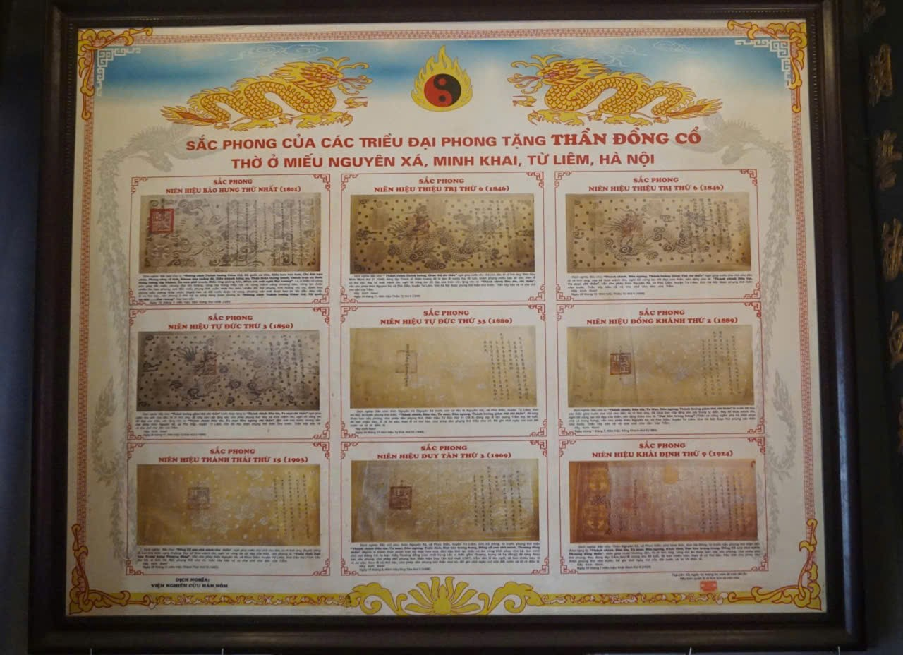 Miếu Đồng Cổ Nguyên Xá tất bật chuẩn bị cho dịp kỷ niệm tròn 1.000 năm lễ hội- Ảnh 2.