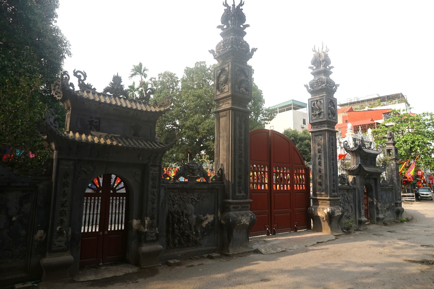 Miếu Đồng Cổ Nguyên Xá tất bật chuẩn bị cho dịp kỷ niệm tròn 1.000 năm lễ hội- Ảnh 3.