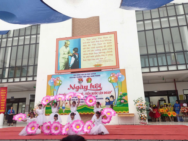 Trường Tiểu học Nam Phong tổ chức Ngày hội “Thiếu nhi vui khỏe – Tiến bước lên Đoàn”- Ảnh 6.