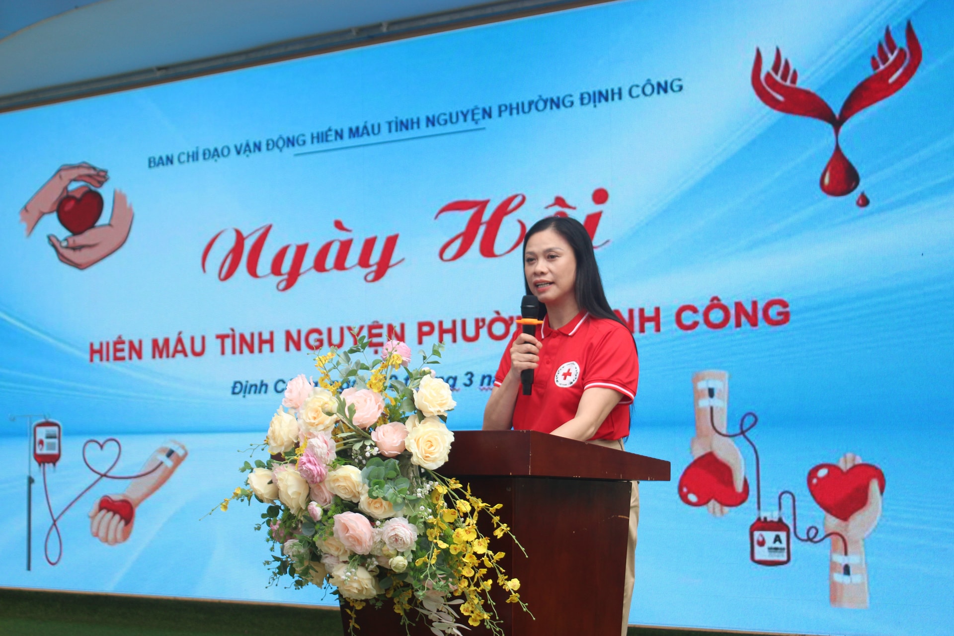 Phường Định Công lan tỏa phong trào hiến máu tình nguyện từ cơ sở- Ảnh 2.