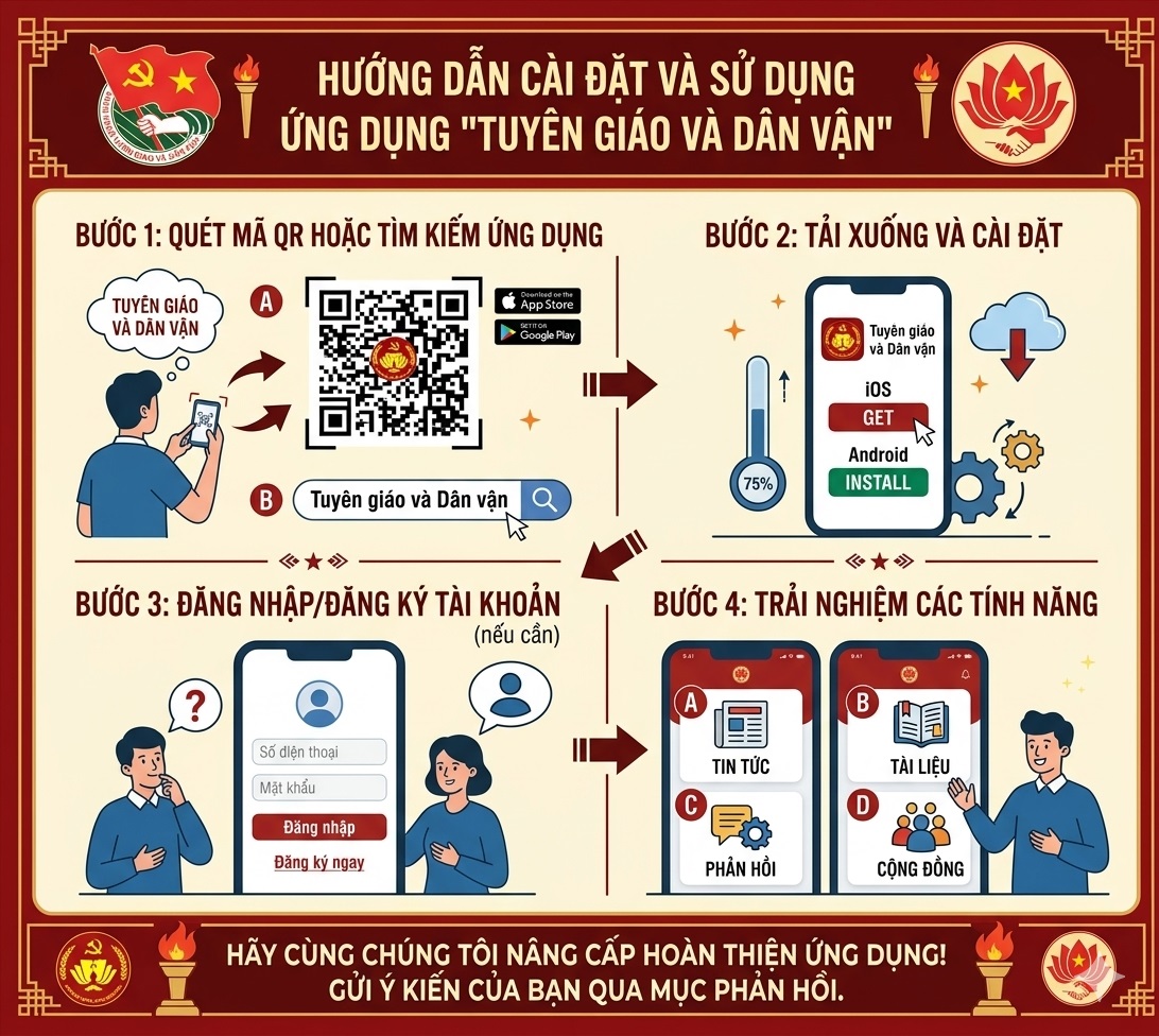 CHI BỘ SỐ – ĐẢNG VIÊN SỐ: Đảng bộ Hoài Đức hướng dẫn Đảng viên cài đặt và sử dụng hiệu quả ứng dụng “Tuyên giáo và dân vận”- Ảnh 2.