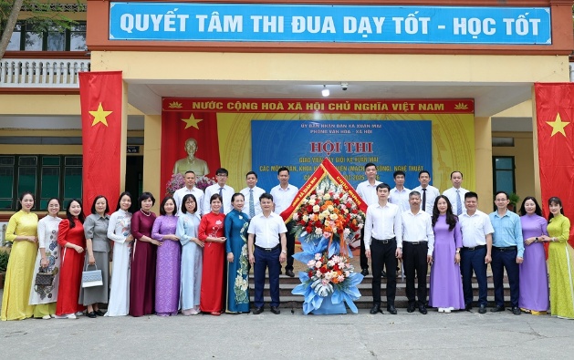 Xuân Mai: 20 giáo viên các trường Trung học cơ sở dự thi giáo viên dạy giỏi cấp xã năm học 2025 - 2026- Ảnh 1.
